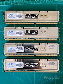 RAM OCZ DDR PC-3200 4x1024 MB EL Dual Channel