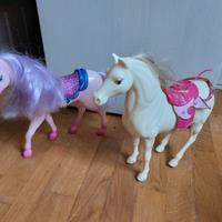 2 Cavalli per Barbie anni 90
