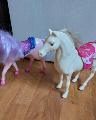 2 Cavalli per Barbie anni 90
