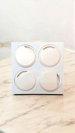 Kit 4 Airtag Bianco Compatibili Apple Iphone Pro