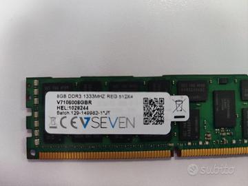 RAM V7 8GB DDR3 1333MHz PC3-10600 DIMM Desktop