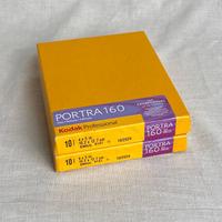 Kodak Portra 160 4x5", 20 fogli, scad. 10/2024