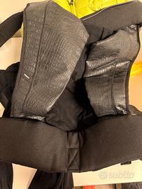 Marsupio Cybex Yema nero effetto coccodrillo