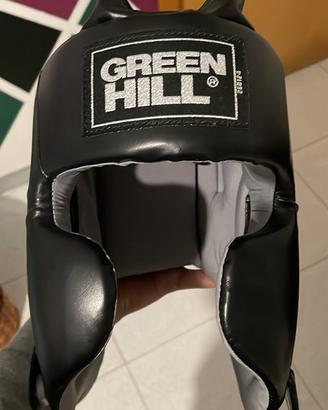 Casco Green Hill mai utilizzato L