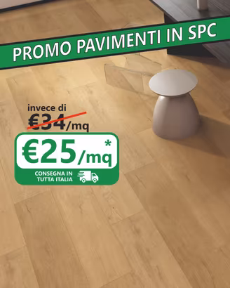 Pavimenti SPC MAXI effetto legno parquet Rovere 3D