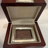 Cofanetto con Cornice in Argento