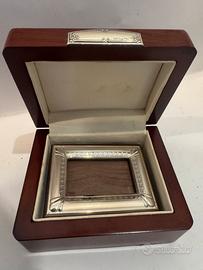 Cofanetto con Cornice in Argento