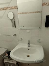 specchio e lavabo