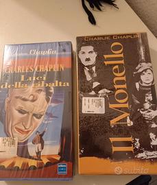 2 vhs Charlie Chaplin nuovi
