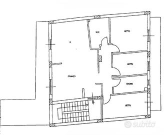 Appartamento luminoso in zona Sant'Antonio Abate