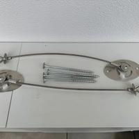 Coppia ganci Riwega LUX Top Corda – come nuovi