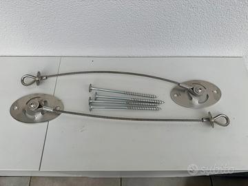 Coppia ganci Riwega LUX Top Corda – come nuovi