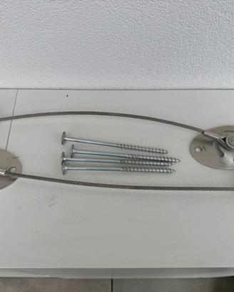 Coppia ganci Riwega LUX Top Corda – come nuovi