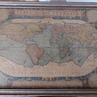 Quadro vintage mappa antica – Flame Tree