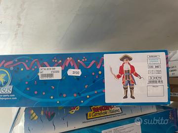 Vestito di carnevale Capitan Uncino Pegasus