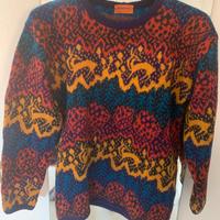 MISSONI. GIROCOLLO “PRIMA LINEA” In LANA 100%