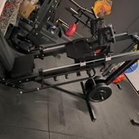 Combo Hack squat/Leg Press Kingsgym