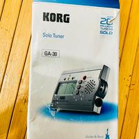 KORG GA30 - Accordatore per Chitarra e Basso