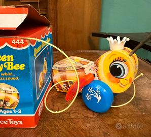 Queen buzzy bee fisher price gioco vintage