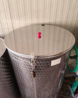 serbatoio in acciaio inox 500 litri 