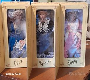 Bambole in porcellana Victorian Dolls Emily, Rebec