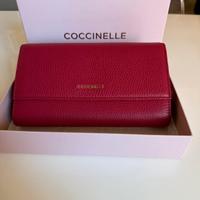 portafogli pelle donna Coccinelle Metallic Large