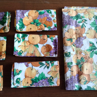 Tovaglia in cotone con decorazione autunnale