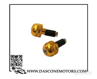 COPPIA CONTRAPPESI MANUBRIO SOFT ORO