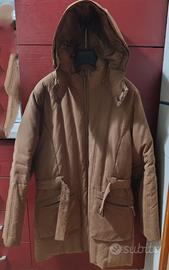 Piumino Next Future Caramello di vere piume d'oca