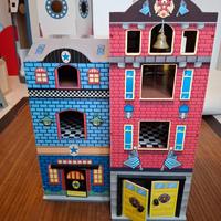 Caserma pompieri in legno kidkraft