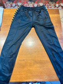 Pantalone kappa nero e oro
