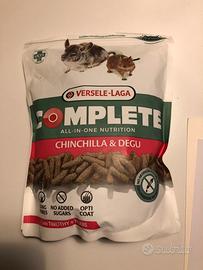 Alimento completo per cincillà e degù