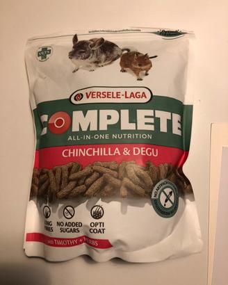 Alimento completo per cincillà e degù