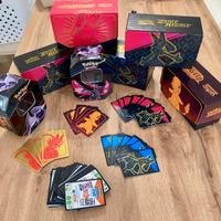 Lotto tin - etb - codici- segnalini carte pokemon