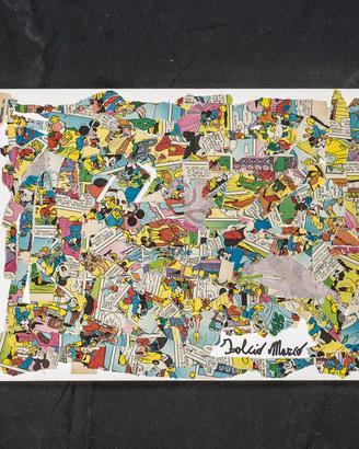 Collage Topolino 24x33 Marco Folcio Quadro