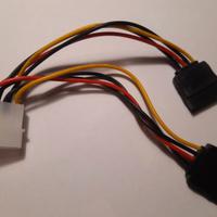 Adattatore Molex SATA (2×)