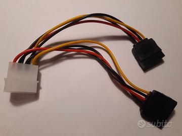 Adattatore Molex SATA (2×)