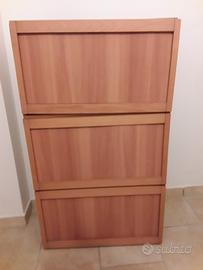Scarpiera tre sportelli Ikea.Come nuova