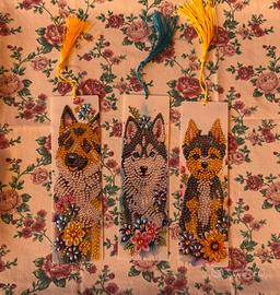 Segnalibro pittura diamantata