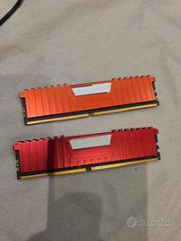 Corsair DDR4 2x8 gb 3000 Mhz  CL15
