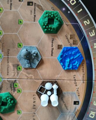Tessere 3D per Terrafoming Mars