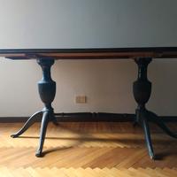 Tavolo ovale stile Paolo Buffa anni '50