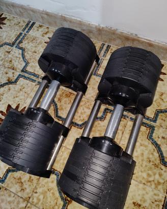 Manubri regolabili 32kg