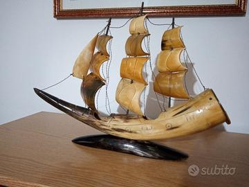 Veliero, lunghezza 40 cm, altezza 32cm