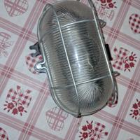 Robustissima plafoniera x lampade esterne NUOVA