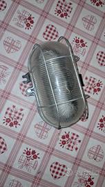 Robustissima plafoniera x lampade esterne NUOVA