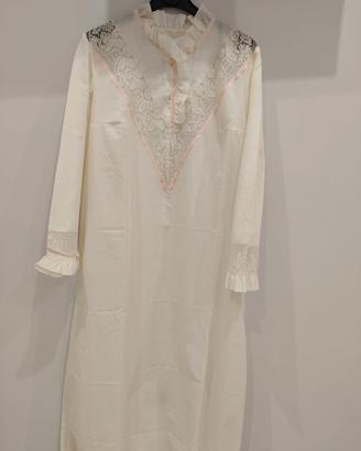 camicia da notte modello lungo taglia M/L 