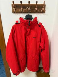 Giaccone Bailo XXL rosso con cappuccio