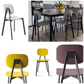SET 4 SEDIE POINTHOUSE TATA  NUMEROSI COLORI