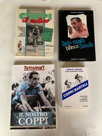 4 Volumi libro Fausto Coppi